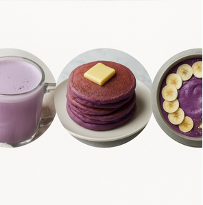 3 recettes faciles à base d’Ube pour une routine douce, saine et colorée