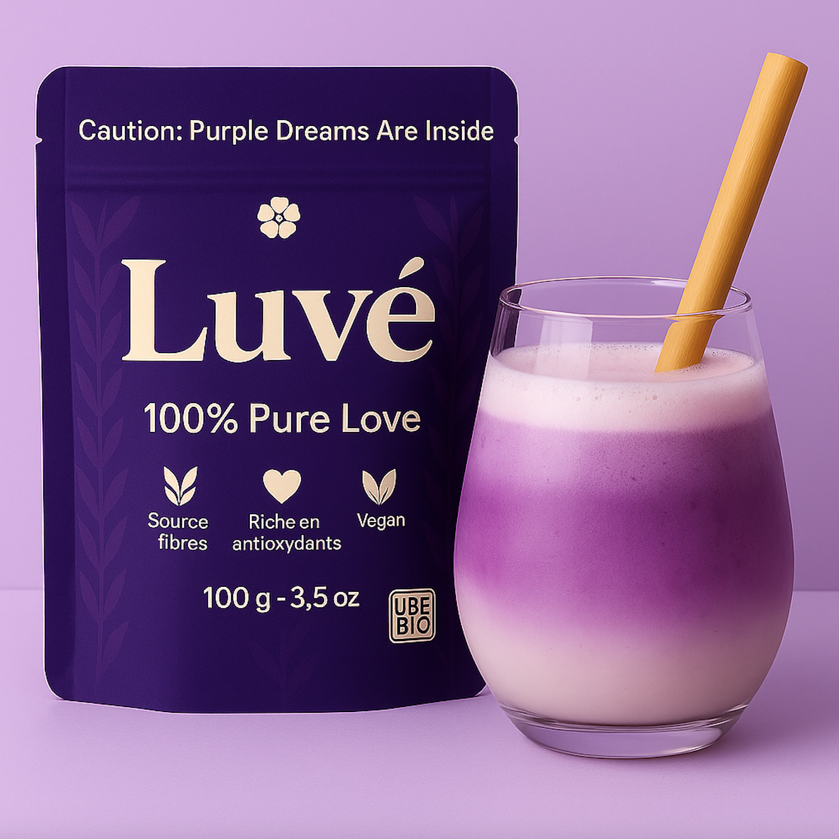 Poudre de Ube - Certifiée Bio